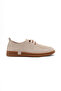 Mnr 4740 Genuine Leather Flat Sole Lace-Up Shoes