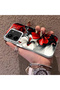 Redmi 15C 5g Compatible Silicone Edge Hard Back Case Couple Phone Case with Floral Pattern - 2