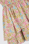 Girl's Crew Neck Lined Pink Dress - 3