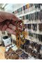 Ateşi Amber Special Cut Bronze Enamel Embellished Tassel Rosary