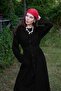 Belted Linen Dress Black - 2