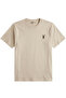 Men's Black T-Shirt 100% Cotton Single Jersey Basic T-Shirt Crew Neck Embroidered T-Shirt Men'S-3Lü - 3