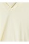 Yellow Polo Collar Girls' Shorts Set - 3