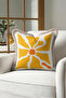 Modern Abstract Floral Pattern Fringed Pillowcase-Artistic Floral Bohemian Mink Tassel Throw Pillow Cover - 6
