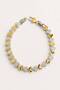 Steel & Xuping Stone Bracelet with Star and Heart-Shaped Figures - 2