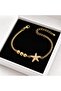 Glittery Starfish Bracelet - 5