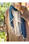 Double Color Gradient Muslin - Sand Shawl - Non-Slip Texture - Summer/Winter - 75X185 - 3
