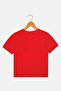 Toddlers Boy Crew Neck Short Sleeve Mickey Mouse Print T-Shirt, Red - 3