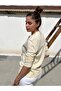 Women's Seasonal Thin Cardigan Heart Buttoned Heart Mercerized - 4