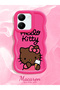 Vivo Y36 5g Compatible Case Camera Protector Red Silicone Couple Phone Case Kitty Pattern - 2