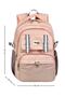 Imported Luxury Quality Accessory Bag 26910 Primary School Middle School Bag Imported Bag with Accessories Pink - 2
