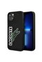 Silicone Crocodile Case for iPhone 13 Mini, Black - 3