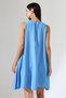 Women's Sleeveless Loose Dress with Pockets - 5