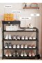 Three-in-one Dust-proof Storage Rack Shoe Rack 78.5*21*80cm - 5