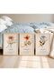 Muslim Floral Frames 50x70 cm with Outer Frame Set of 3 Interior - 5