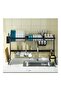 Dish Drying Rack Over Sink Black - 3