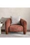 LUNA LUXE SINGLE SEATER SOFA - CHERRY