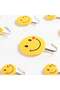 9PCS Strong Adhesive Force Hook Household Hook Cartoon Cute Wall Sticky Hook Wall Smiley Face Weight Bearing Hooks - 3
