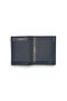 Men's Leather 100% Genuine Horizontal Navy Blue Wallet Card Holder - Men's Leather Accessory Gift - Pc-1239 - 5