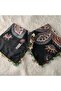 Handmade Needlework Writing, Scarf, Yemeni, Mevlit Cover, Head Cover, 4 Sides Embroidered, 100% Cotton, 100*100cm - 8