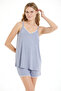 Women's 95% Viscose Shepherd Stitched Shorts Set - 6