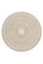 Sdt Plain Patterned Round Modern Woven Base Decorative Carpet Sdtamor2212