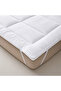 Prima Microfiber Twin Size Mattress Topper-120x200x4cm-WHITE - 2