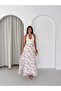 Women's Digital Printed Modal Fabric High Waist Long Flared Maxi Skirt