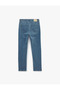 Slim Fit Jean Trousers with Regular Waist Pockets - Brad Jean - 2