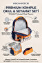 Starlet 3-Piece School Set - Backpack, Thermal Lunch Bag, and Pencil Case, Plush Toy - 4