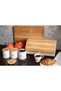 Set Chlebak din metal alb - 3