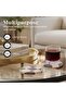 Marble Coasters Set of 4, Oceanic & Verona Star Coasters, Living Room Home Décor - 5