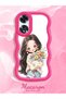 Oppo A60 Compatible Case Camera Protector Red Silicone Couple Phone Case Girl Pattern - 2