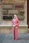 Women's Tulle Fabric Set Dusty Rose - 4