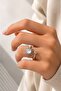 Women's Steel Sun Stress Ring Adjustable Color Does Not Fade - 2