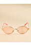 Girls Pink Round Sunglasses