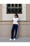 Women's Soft Textured Crew Neck Sweatshirt Set