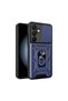 Galaxy S25 Fe Case Sliding Camera Protector Magnetic Stand Tank Protection Brsa