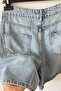 Soft Textured City Boy Jean Shorts - 5