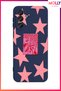 Night Blue Craving Stars Pattern Inside Velvet Silicone Case for Samsung Galaxy A17