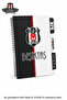 New Season Licensed Cardboard Cover Spiral Planner Notepad with Vivenca and Bookmark
