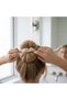 Pack of 12 Small Velvet Scrunchies with Rhinestone Details for Women Hair Accessories, Mini Thin Elastic Hair Ties (Mix colors) - 8