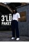 3-Piece Women's Premium Sweatpants 2 Thread Sweatpants (3 Pcs)