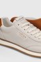 Men's Black Genuine Leather Sneaker Daily Sports Shoes Casual Comfortable Walking Shoes Perforated Leather - 4