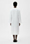 White Below-Knee Dress - 3