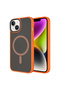 iPhone 14 Case Magsafe Supported Camera Raised Matte Anti-Fingerprint Silicone Brsa