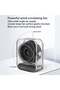 Grabix - LED Digital Display Mini Desktop Fan – Big Wind, Ultra-Quiet USB Rechargeable Air Circulator - 6