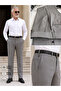 Men's fabric trousers - dad fit - classic cut