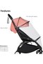 YOYO 6+ Rain Cover - Water-Tight Design with PVC-Free Fabric - Easy to Install & Store in YOYO Stroller - 3