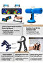 Home Gym equipment, bundle of 5 home gym equipment, 5in1 exercise machine